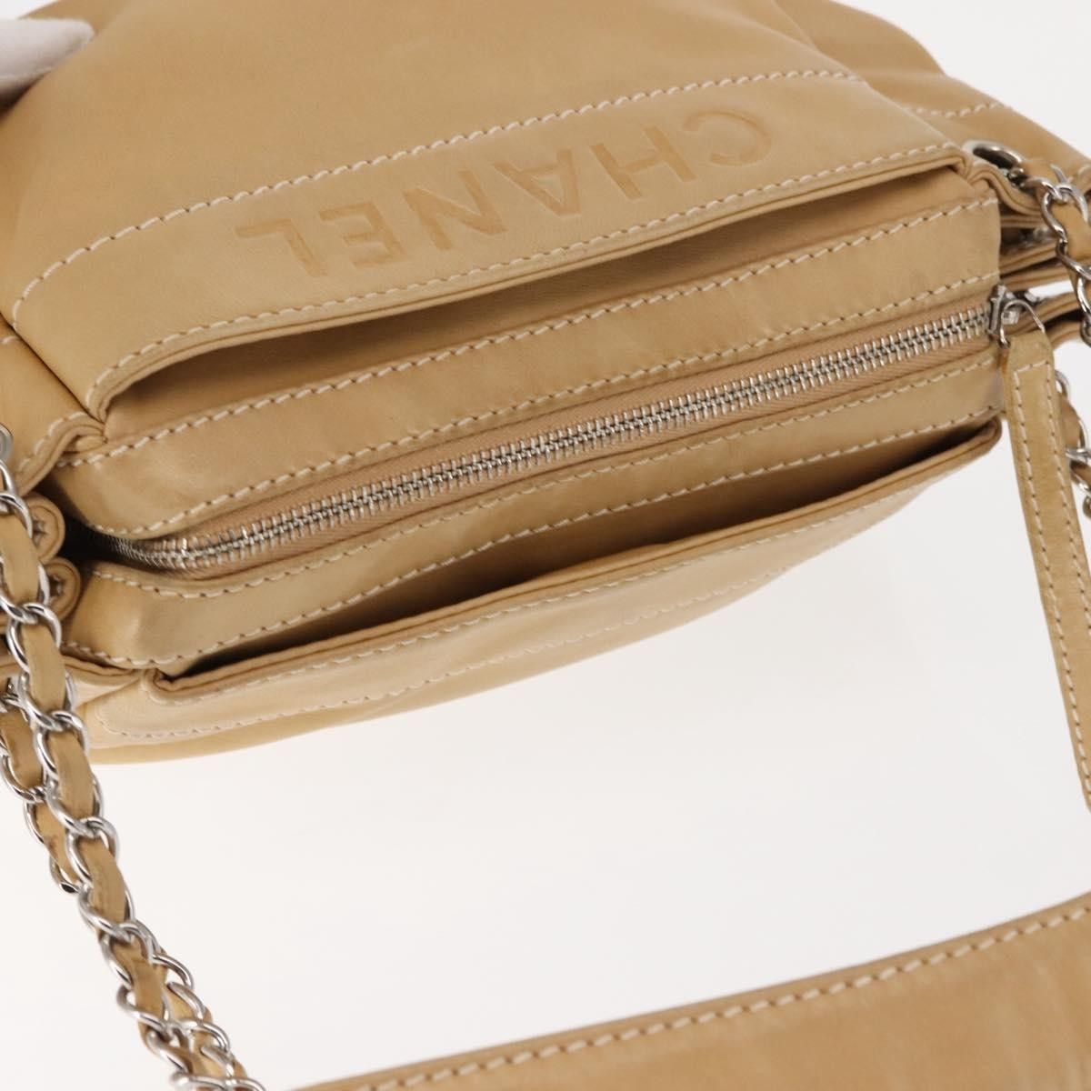Chanel Chanel Lax Accordion Camera Bag Leather Size ONE SIZE - 17 Thumbnail