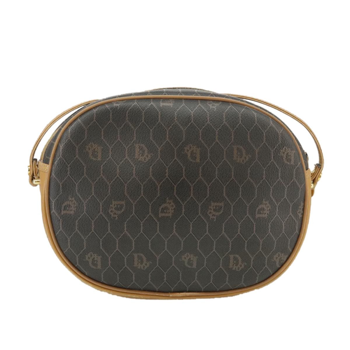 Dior Christian Dior Vintage Honeycomb Shoulder Bag Canvas and Leather Size ONE SIZE - 2 Thumbnail