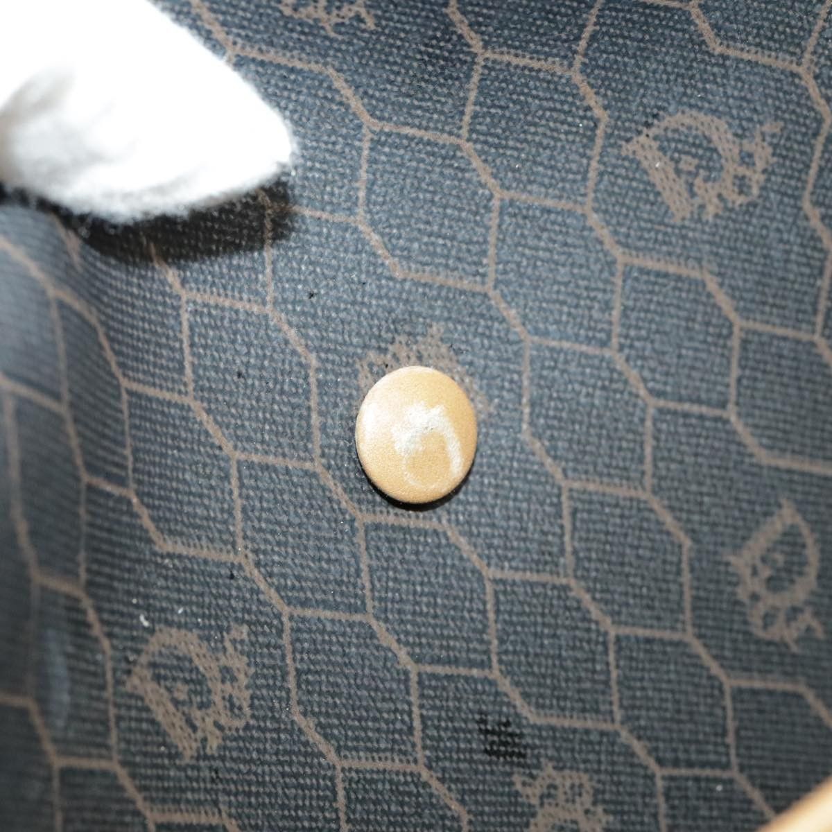 Dior Christian Dior Vintage Honeycomb Shoulder Bag Canvas and Leather Size ONE SIZE - 19 Thumbnail