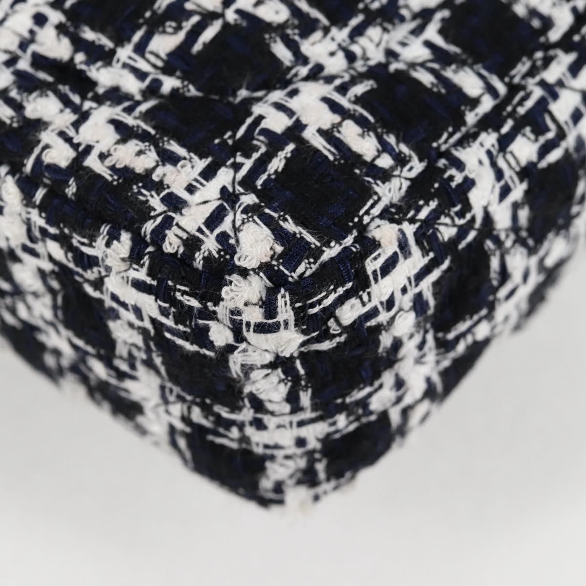 Chanel Chanel Square Classic Single Flap Bag Quilted Tweed Size ONE SIZE - 11 Thumbnail