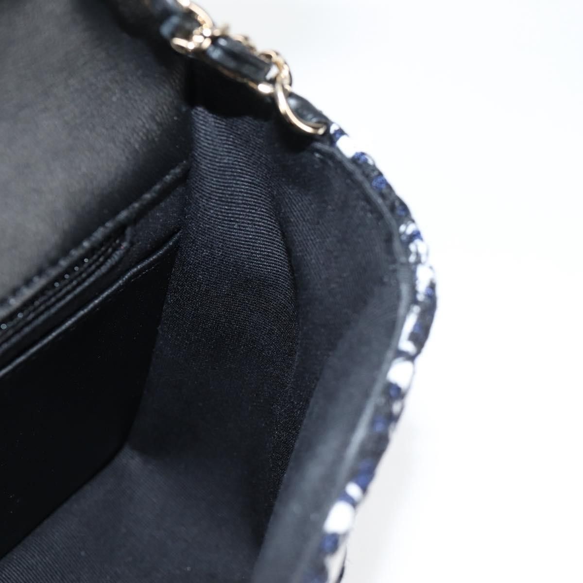 Chanel Chanel Square Classic Single Flap Bag Quilted Tweed Size ONE SIZE - 23 Thumbnail