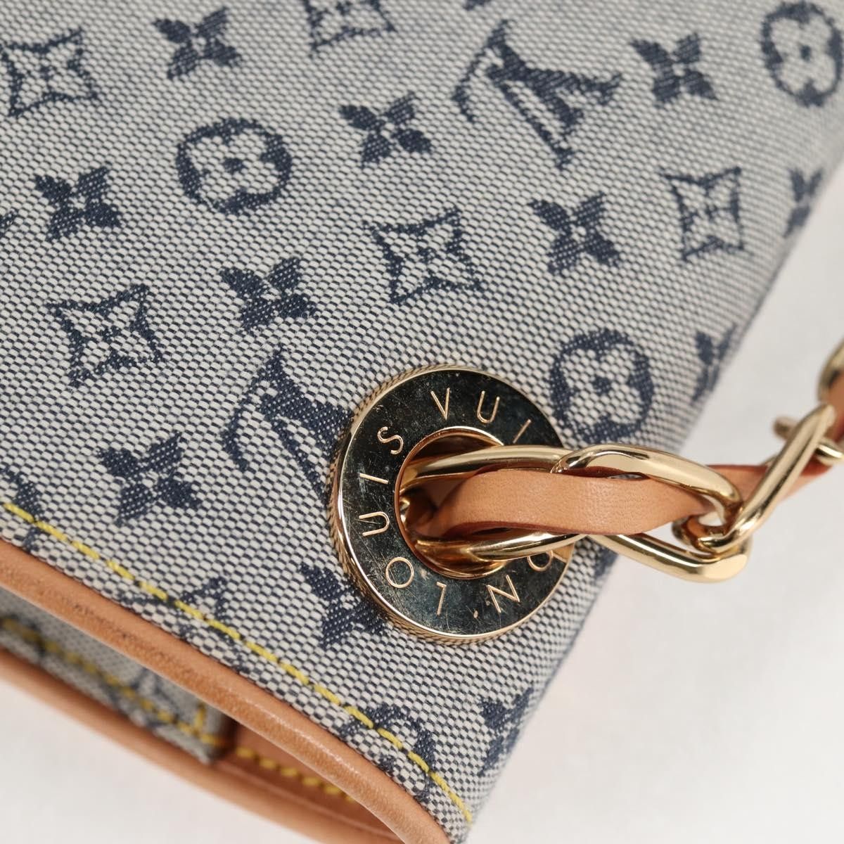 Louis Vuitton Louis Vuitton Camille Handbag Mini Lin Size ONE SIZE - 21 Thumbnail