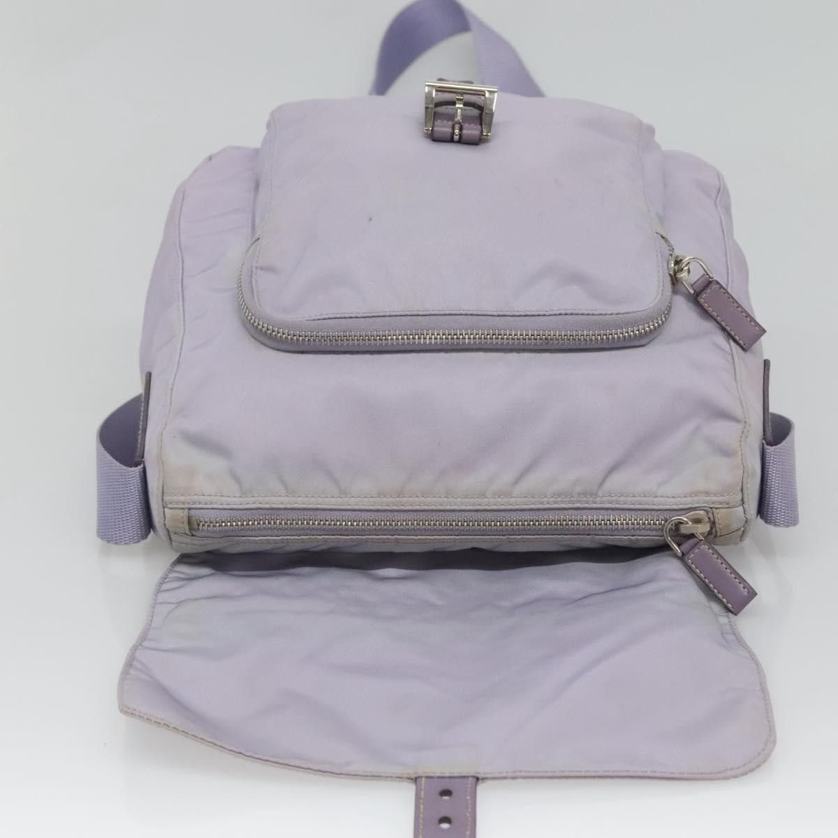 Prada Prada Buckle Messenger Bag Tessuto Size ONE SIZE - 17 Thumbnail