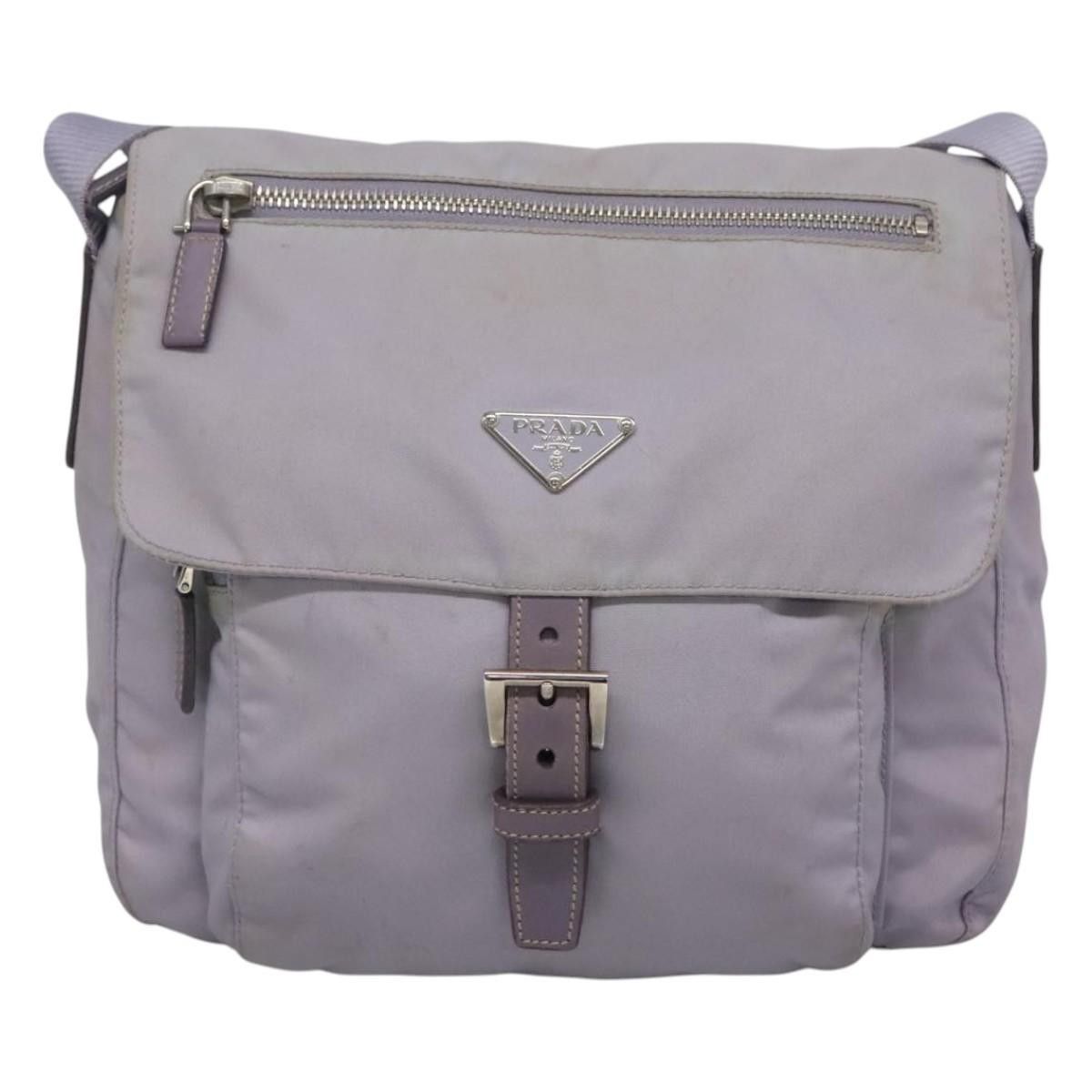 Prada Prada Buckle Messenger Bag Tessuto Size ONE SIZE - 18 Thumbnail