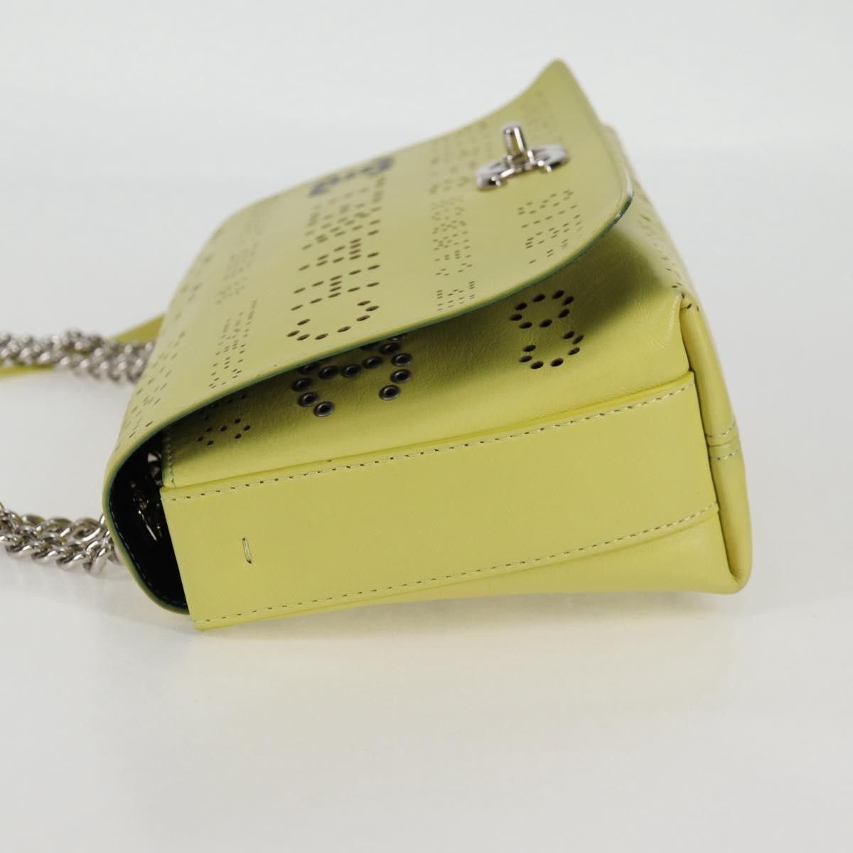Chanel Chanel Logo Eyelets Flap Bag Perforated Calfskin Size ONE SIZE - 3 Thumbnail
