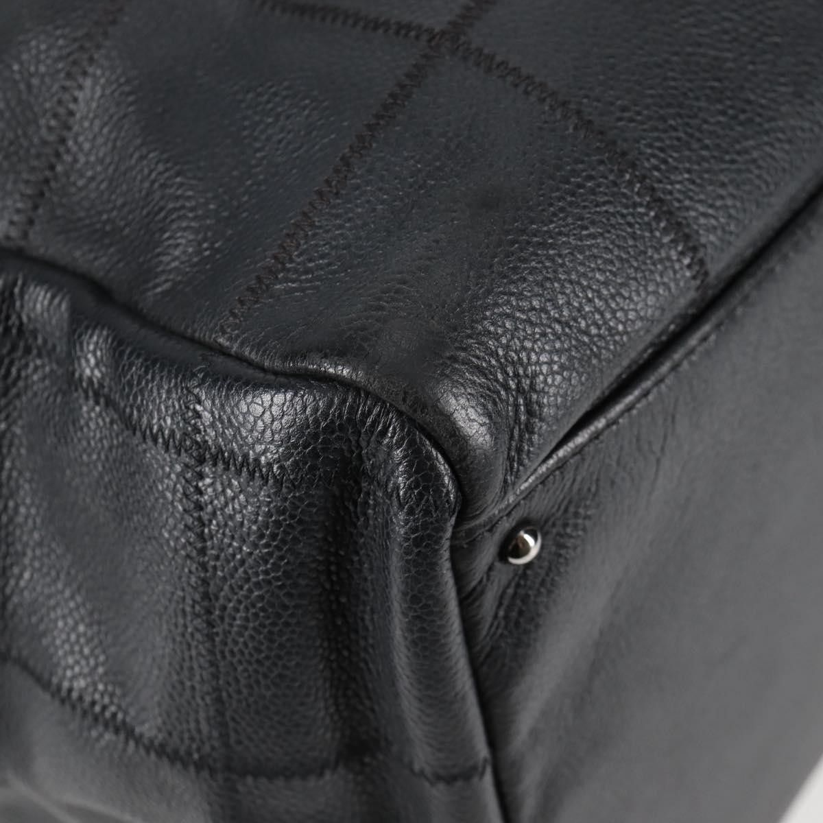 Chanel Chanel Square Stitch Shoulder Bag Quilted Caviar Size ONE SIZE - 9 Thumbnail