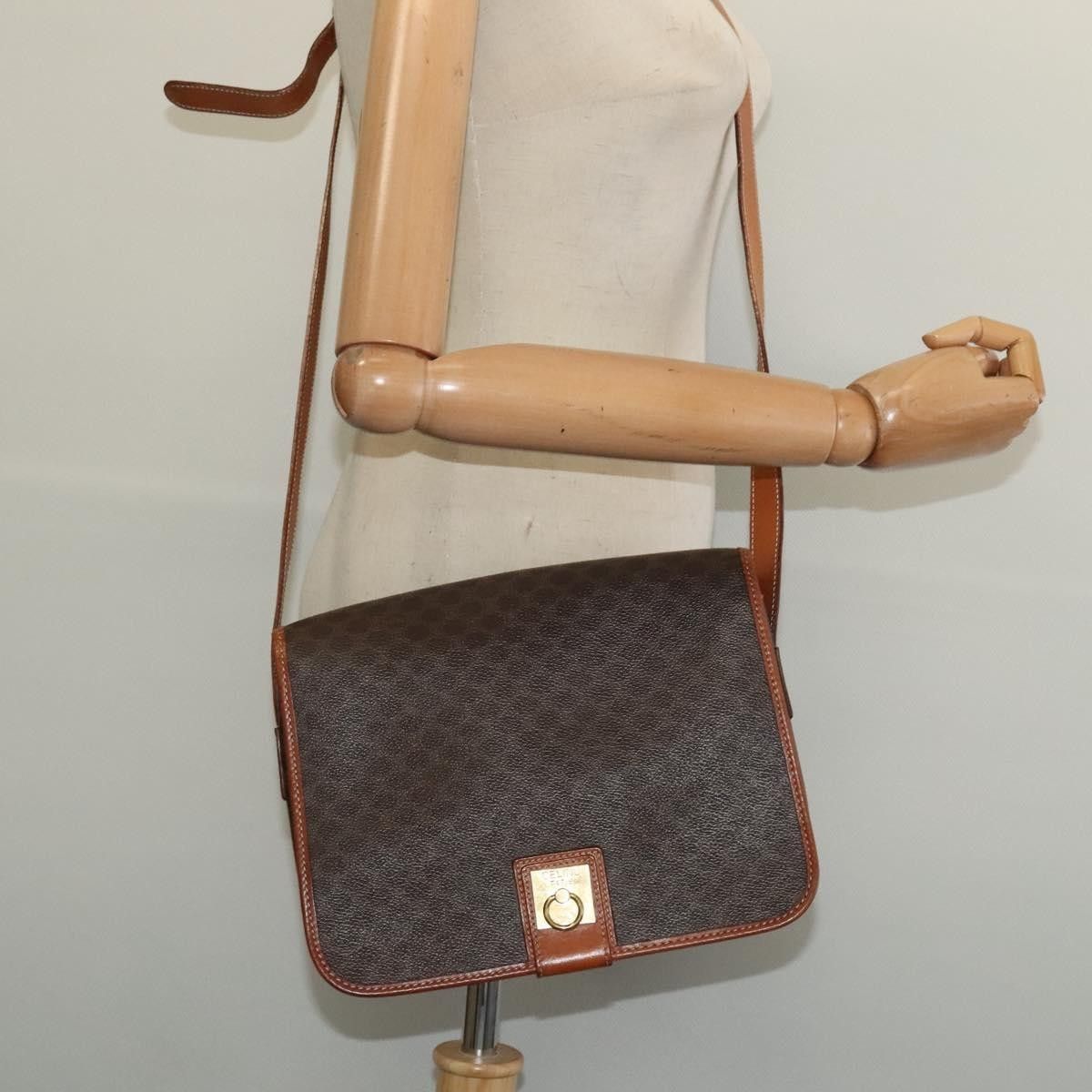 Celine Celine Macadam Shoulder Bag PVC Leather Size ONE SIZE - 14 Thumbnail