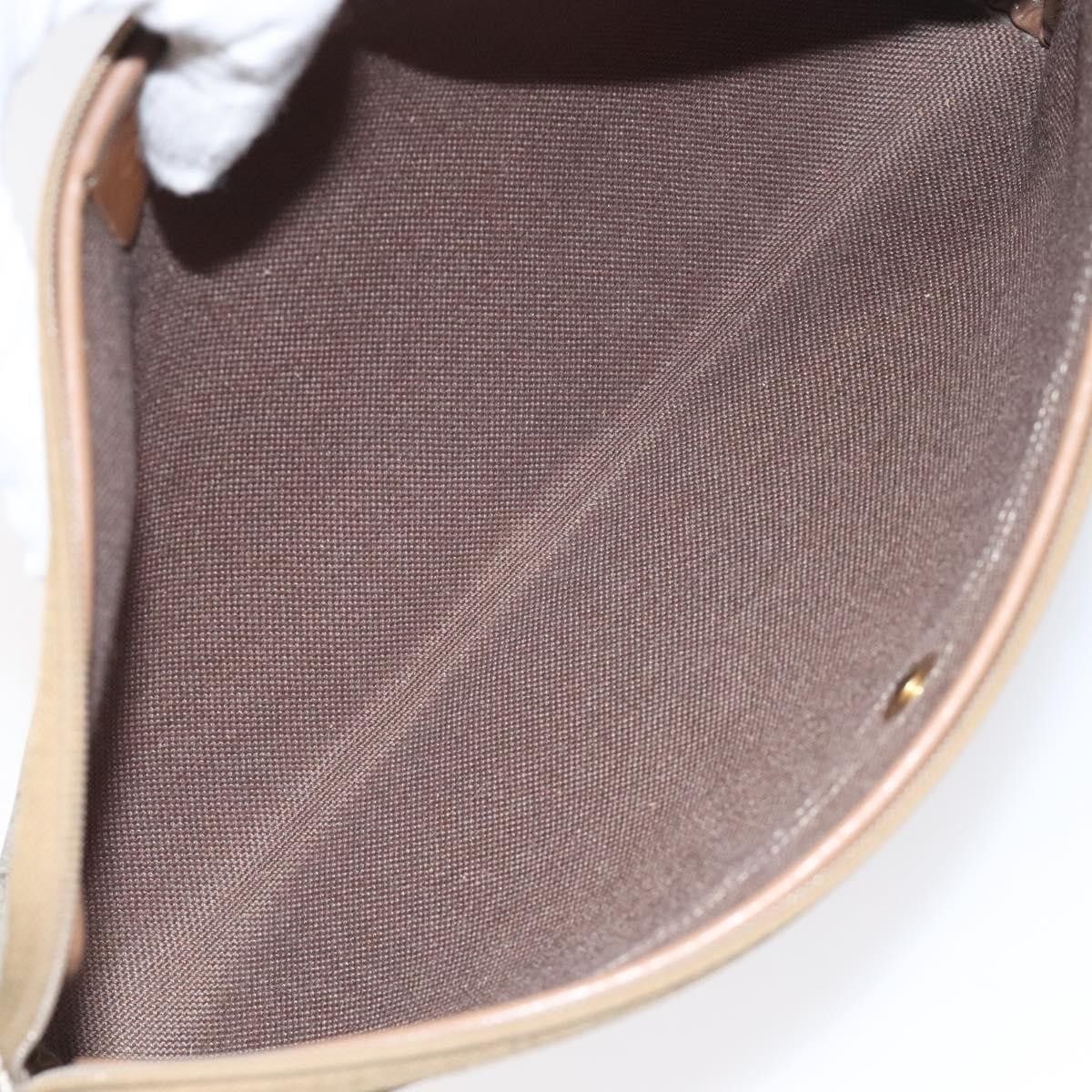 Dior Christian Dior Vintage Honeycomb Zip Pouch Coated Canvas Size ONE SIZE - 5 Thumbnail