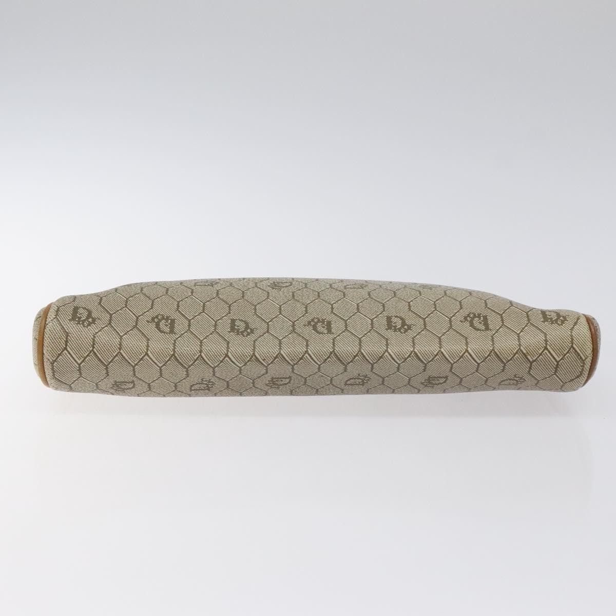 Dior Christian Dior Vintage Honeycomb Zip Pouch Coated Canvas Size ONE SIZE - 13 Thumbnail