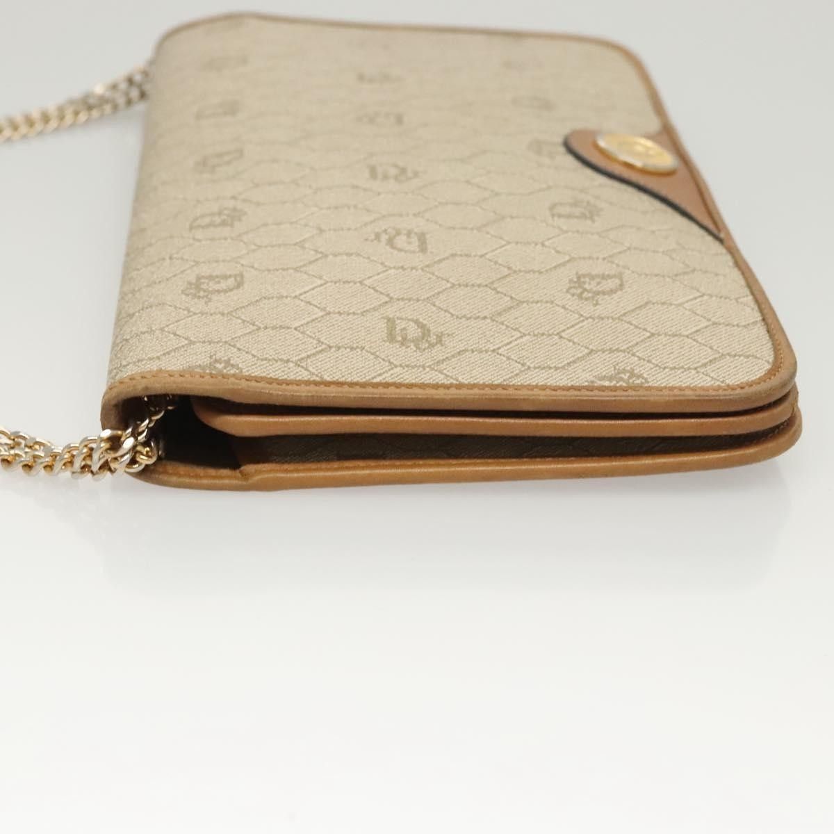 Dior Christian Dior Vintage Honeycomb chain Canvas Size ONE SIZE - 4 Thumbnail