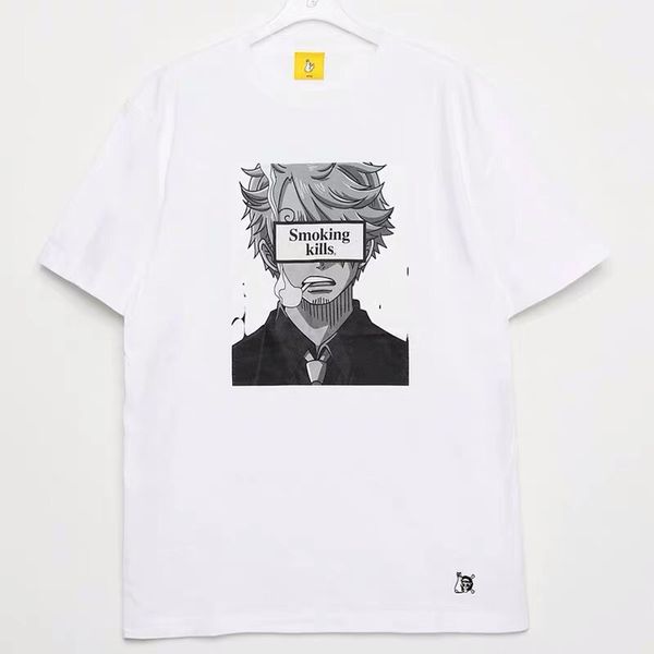 One Piece Fxxking Rabbits X One Piece Sanji tee “smoking kills