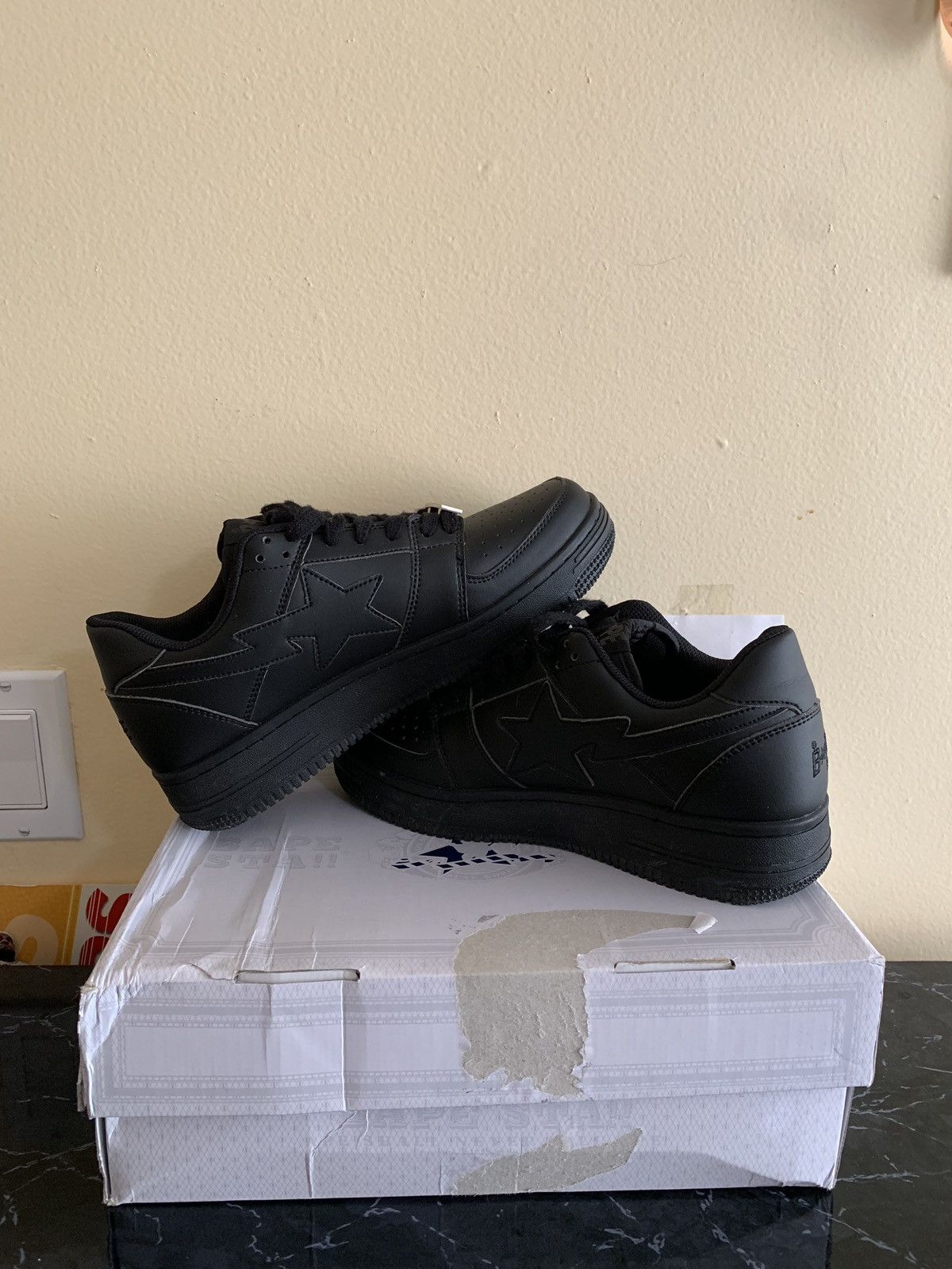 Triple black bapesta sales