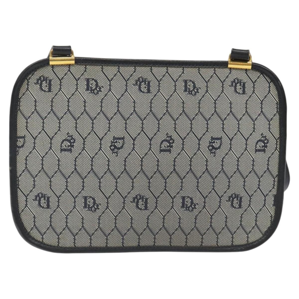 Dior Christian Dior Vintage Honeycomb Shoulder Bag Canvas and Leather Size ONE SIZE - 2 Thumbnail