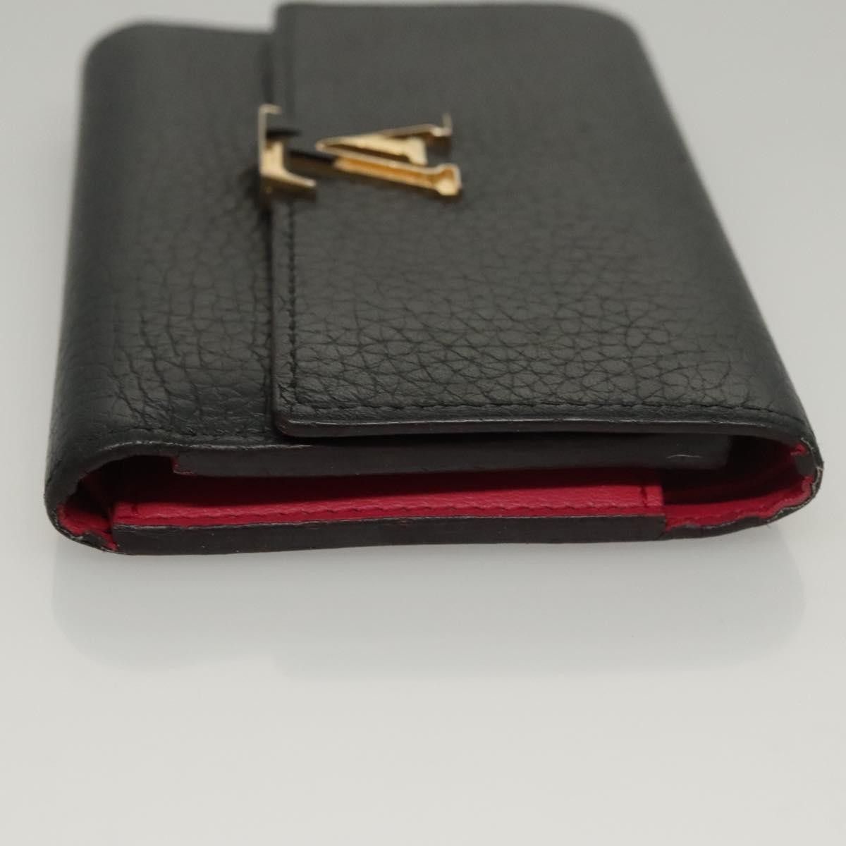 Louis Vuitton Louis Vuitton Capucines Compact wallet Leather Size ONE SIZE - 3 Thumbnail