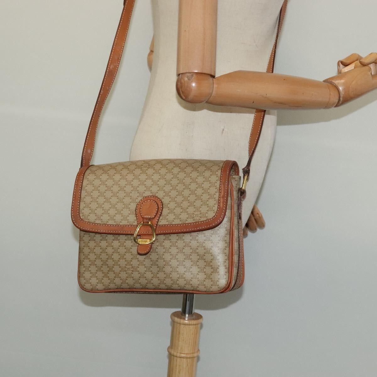 Celine Celine Macadam Shoulder Bag PVC Leather Size ONE SIZE - 13 Thumbnail