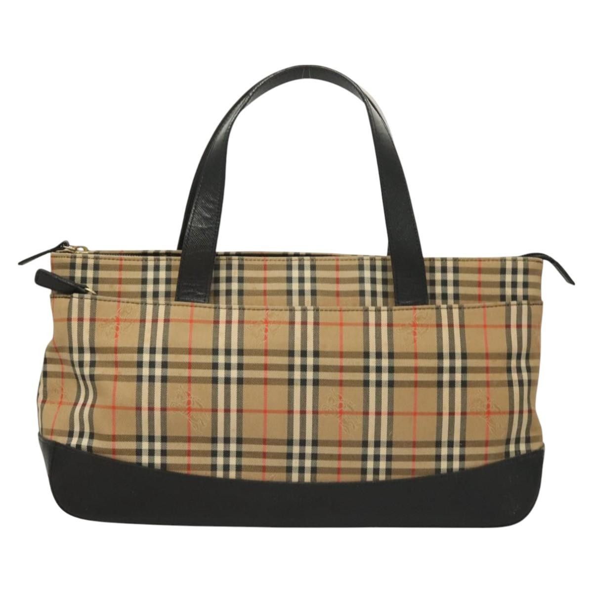 Burberry Burberry Nova Check Handbag Nova Check Canvas Size ONE SIZE - 17 Thumbnail