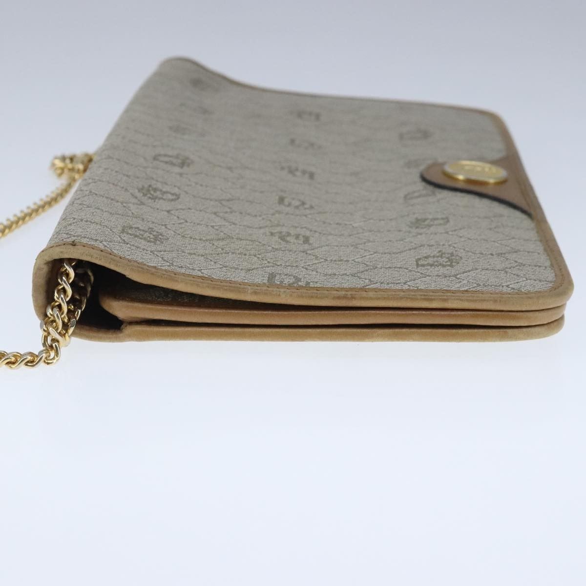 Dior Christian Dior Vintage Honeycomb chain Canvas Size ONE SIZE - 3 Thumbnail
