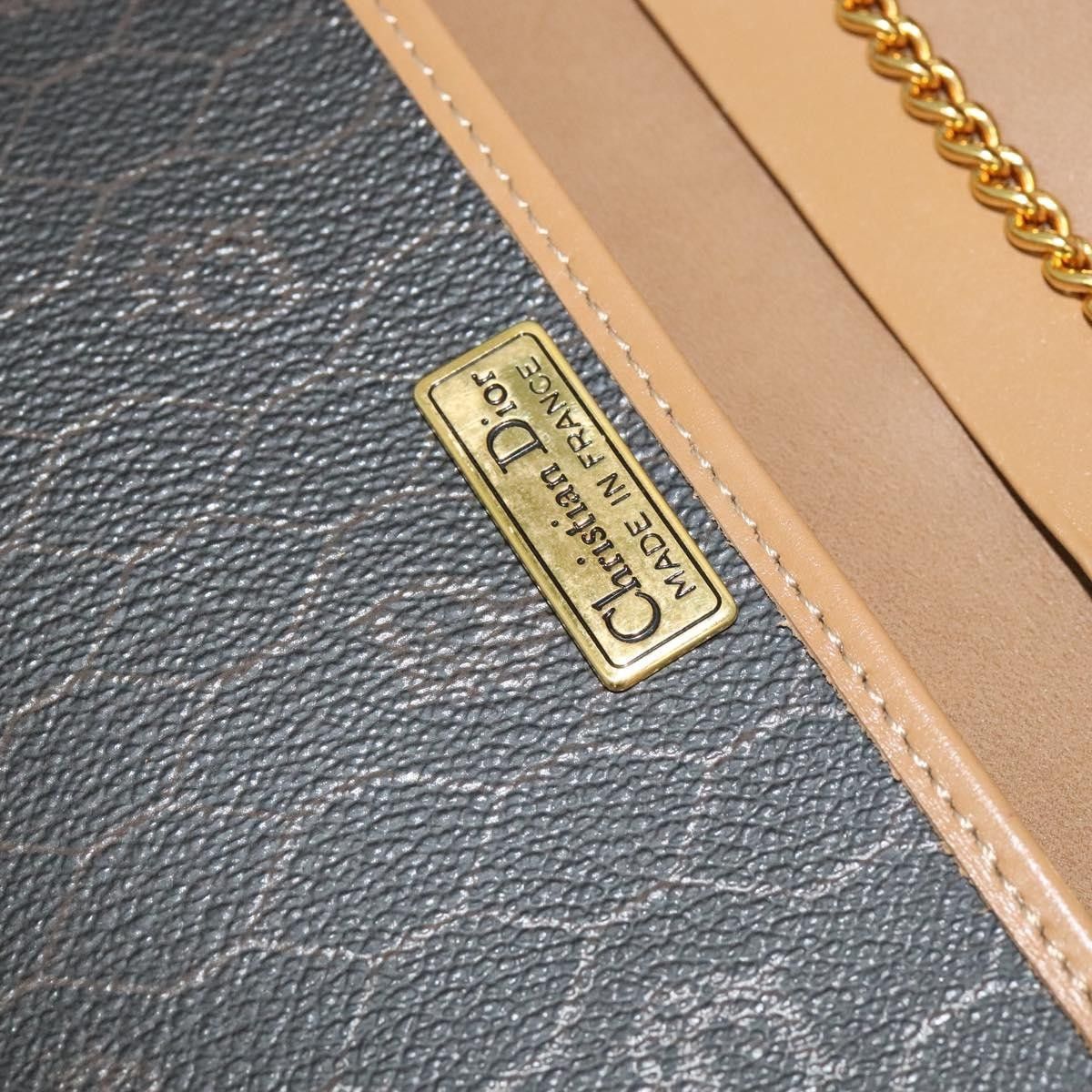 Dior Christian Dior Vintage Honeycomb chain Canvas Size ONE SIZE - 6 Thumbnail
