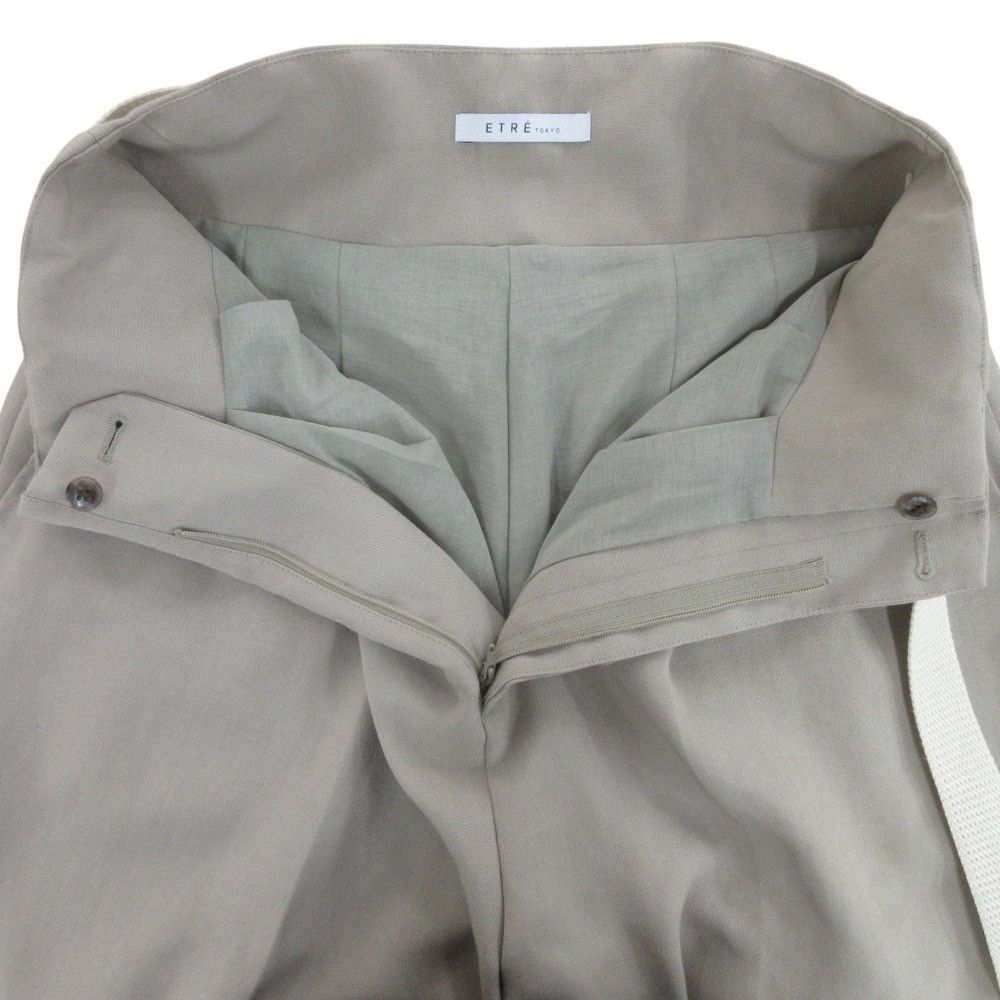 Other Other ETRE TOKYO High Waist Semi Wide Pants Others Pants DUTY FREE for USA Size ONE SIZE - 3 Thumbnail