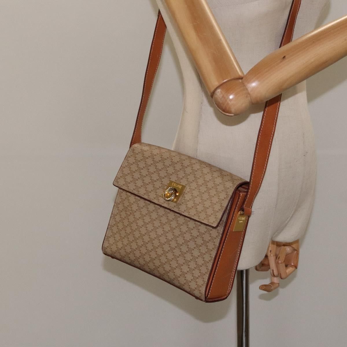 Celine Celine Macadam Shoulder Bag PVC Leather Size ONE SIZE - 14 Thumbnail
