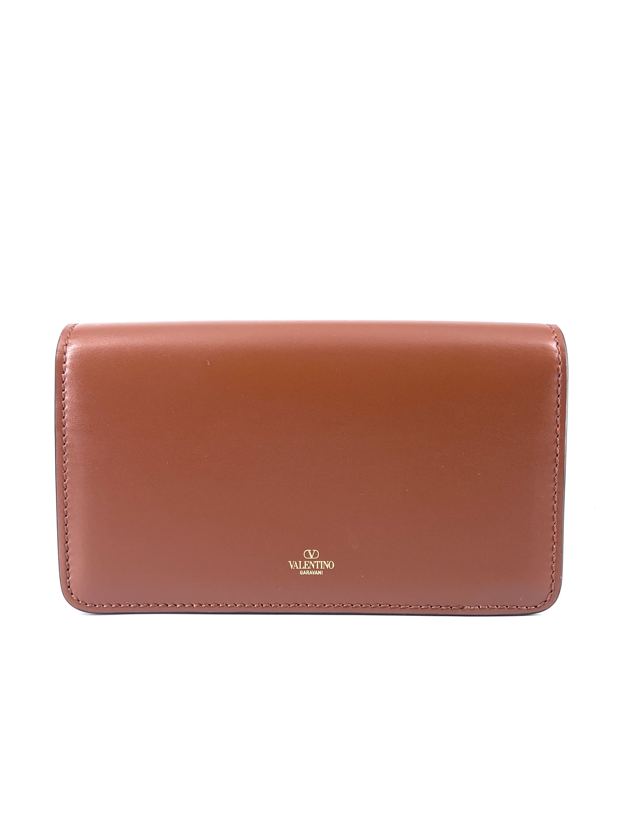 Valentino Valentino Garavani Rockstud Flip Lock Flap Leather Size ONE SIZE - 2 Thumbnail
