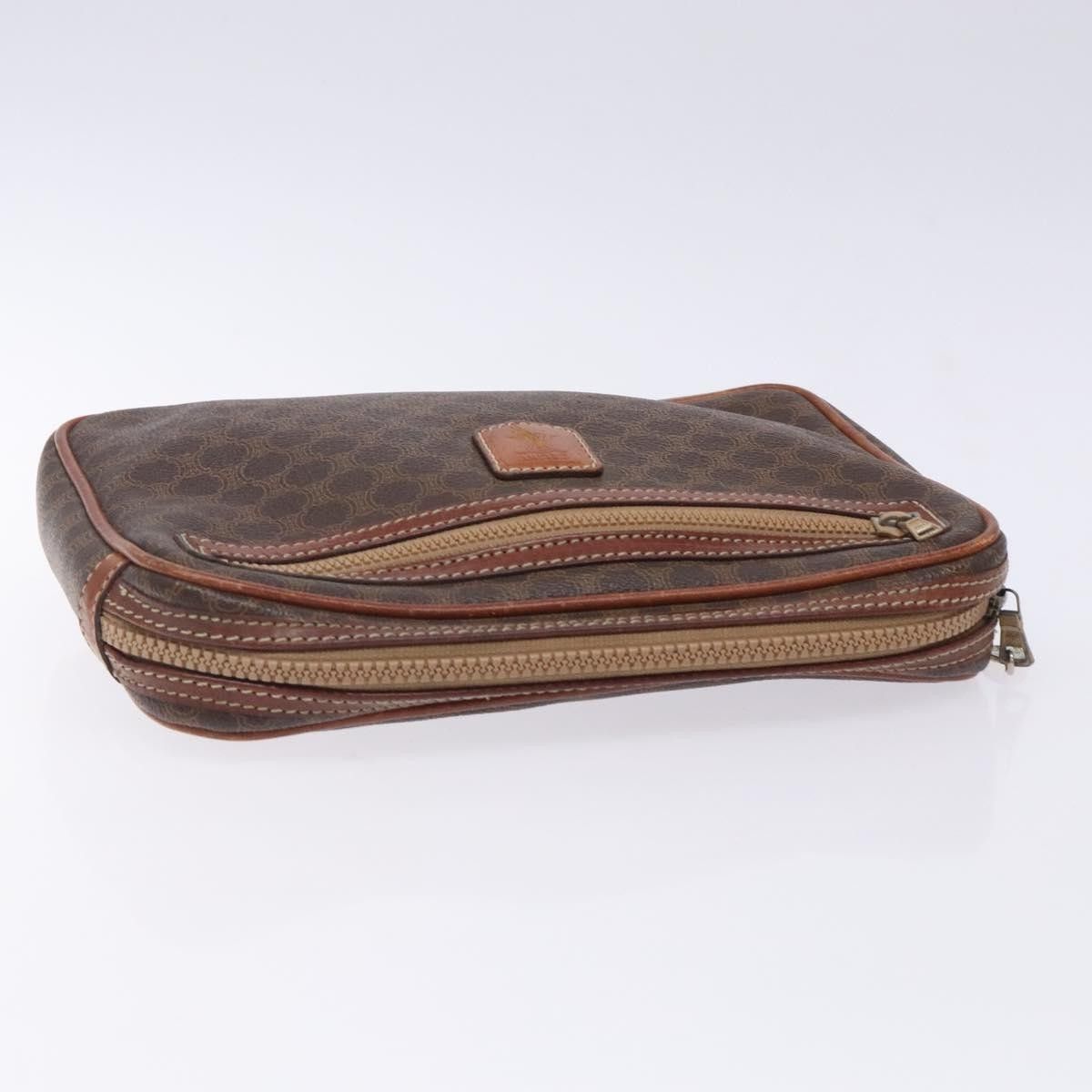 Celine Celine Macadam Pochette Canvas and Leather Size ONE SIZE - 13 Thumbnail
