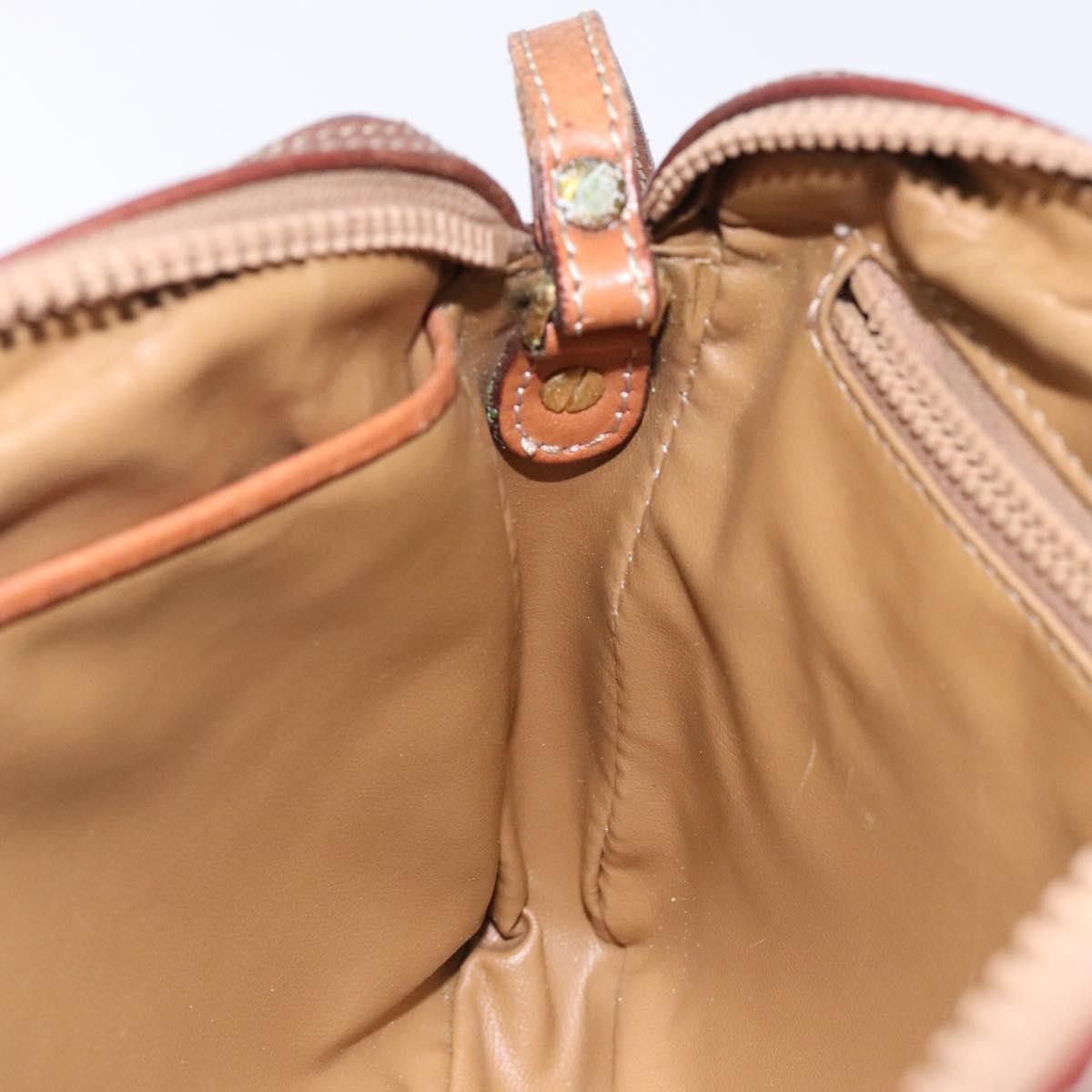 Celine Celine Macadam Pochette Canvas and Leather Size ONE SIZE - 20 Thumbnail
