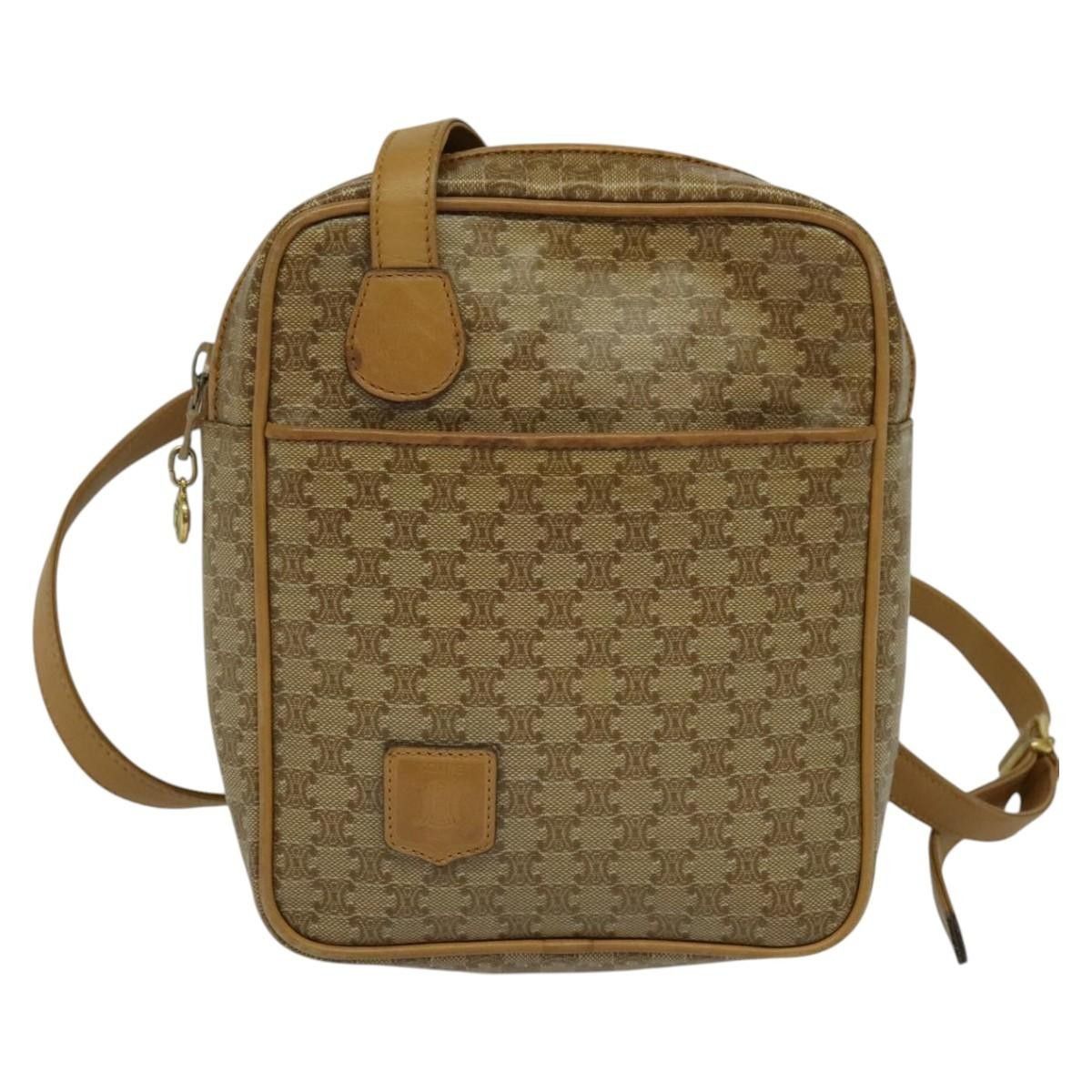 Celine Celine Vintage Macadam Shoulder Bag Canvas Size ONE SIZE - 18 Thumbnail