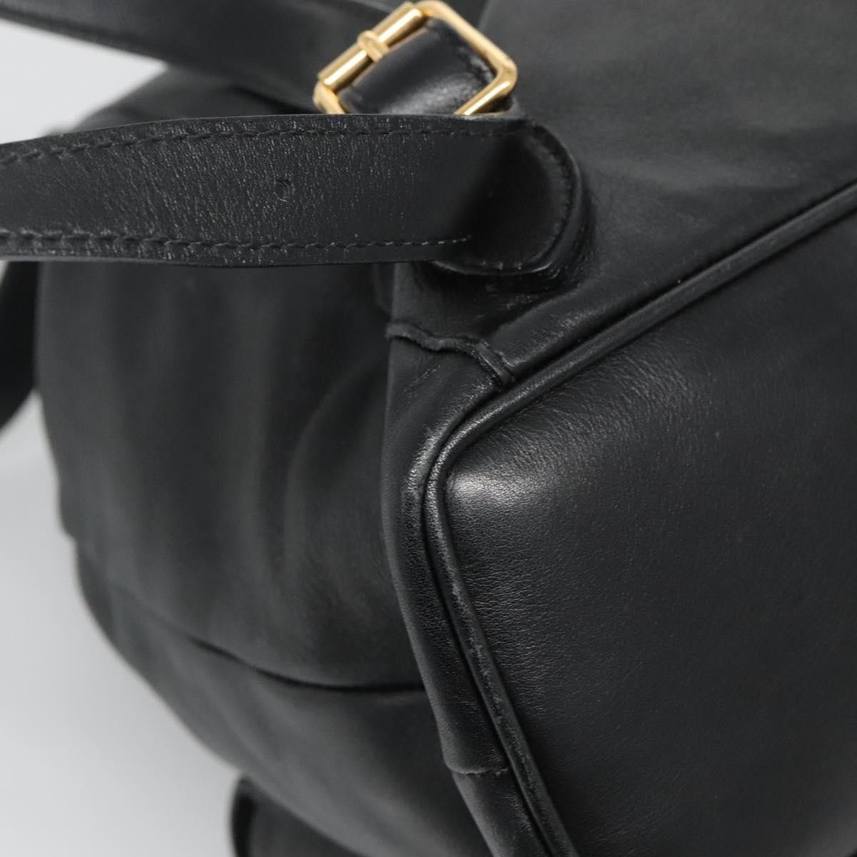 Gucci Gucci Vintage Bamboo Backpack Leather Size ONE SIZE - 12 Thumbnail