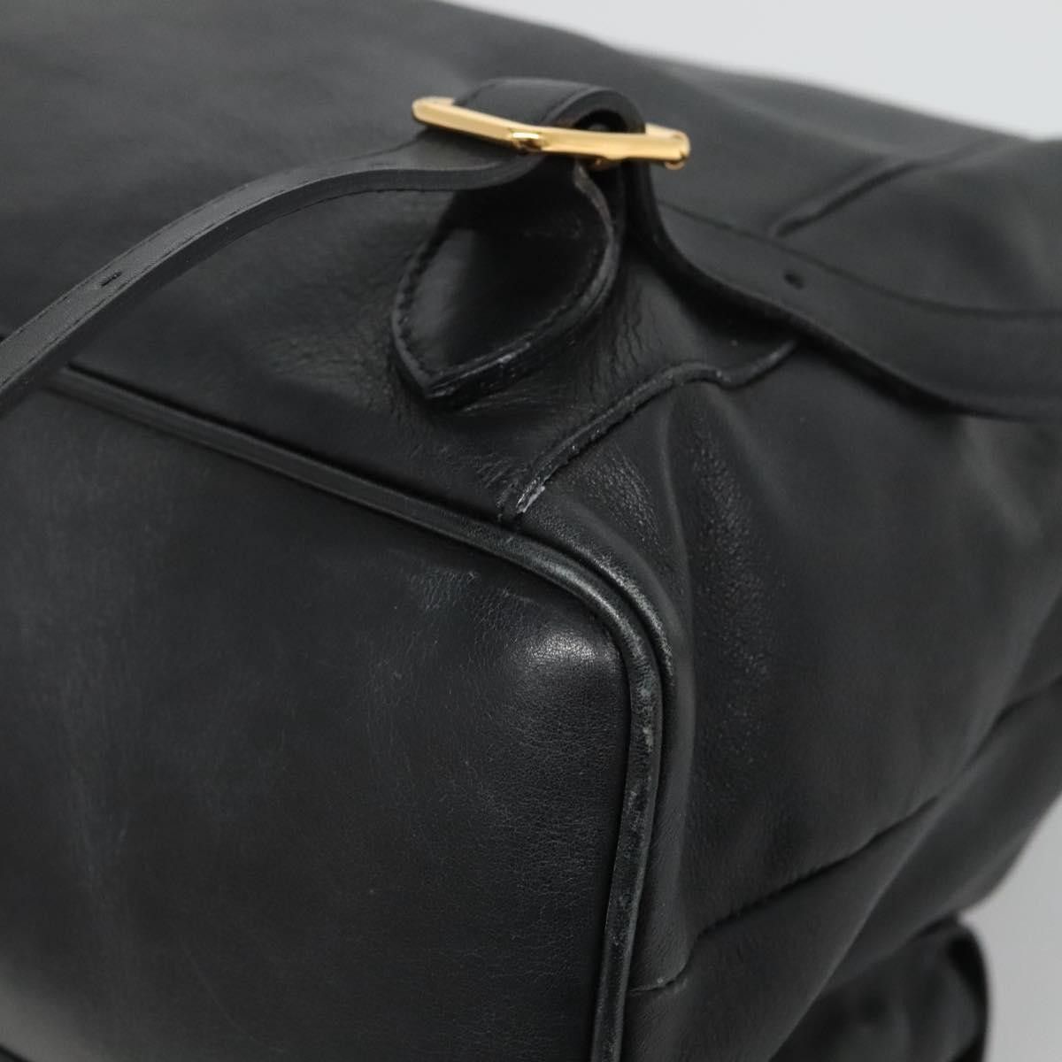 Gucci Gucci Vintage Bamboo Backpack Leather Size ONE SIZE - 10 Thumbnail
