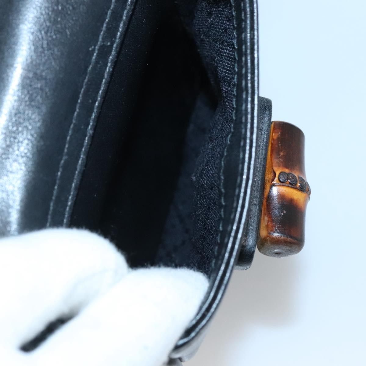 Gucci Gucci Vintage Bamboo Backpack Leather Size ONE SIZE - 23 Thumbnail