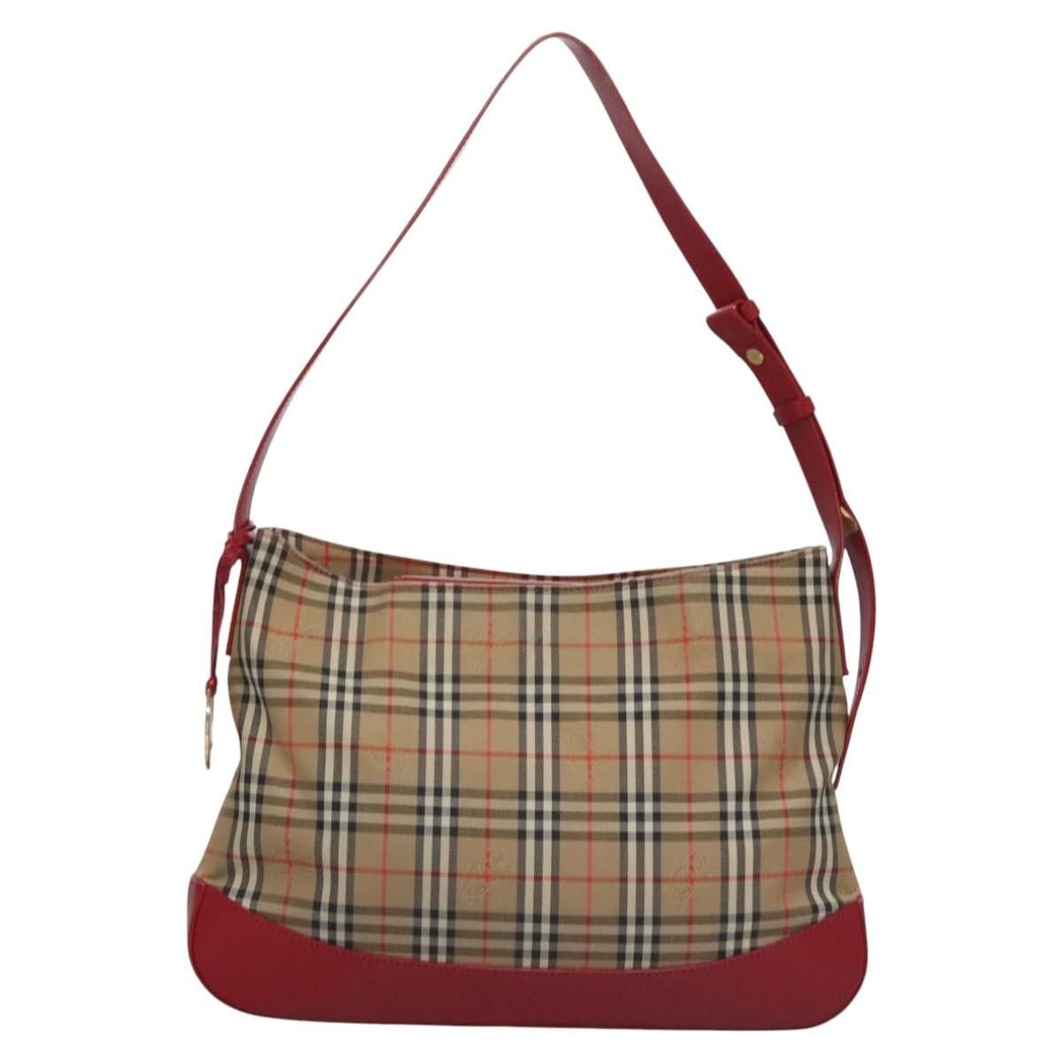 Burberry Burberry Shoulder Bag Nova Check Canvas Size ONE SIZE - 2 Thumbnail
