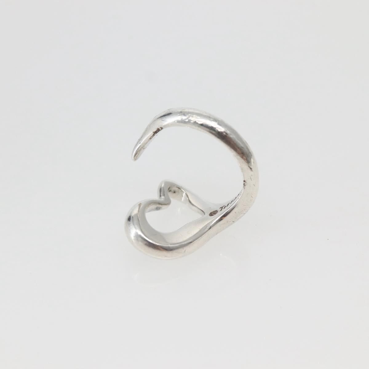 Tiffany & Co. Tiffany & Co. Elsa Peretti Open Heart Ring Silver 925 Size ONE SIZE - 5 Thumbnail