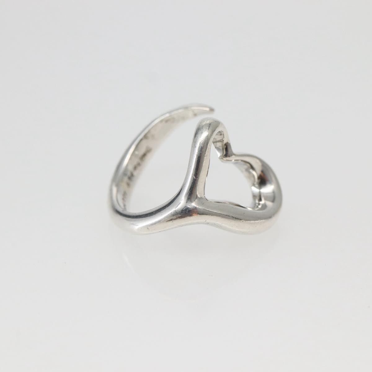 Tiffany & Co. Tiffany & Co. Elsa Peretti Open Heart Ring Silver 925 Size ONE SIZE - 4 Thumbnail