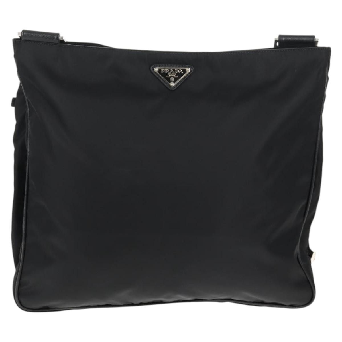 Prada Prada Zip Messenger Quilted Tessuto Size ONE SIZE - 17 Thumbnail