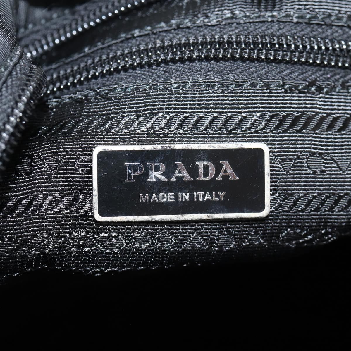 Prada Prada Zip Messenger Quilted Tessuto Size ONE SIZE - 6 Thumbnail