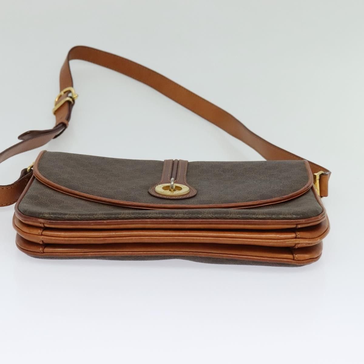 Celine Celine Vintage Macadam Shoulder Bag Canvas and Leather Size ONE SIZE - 15 Thumbnail