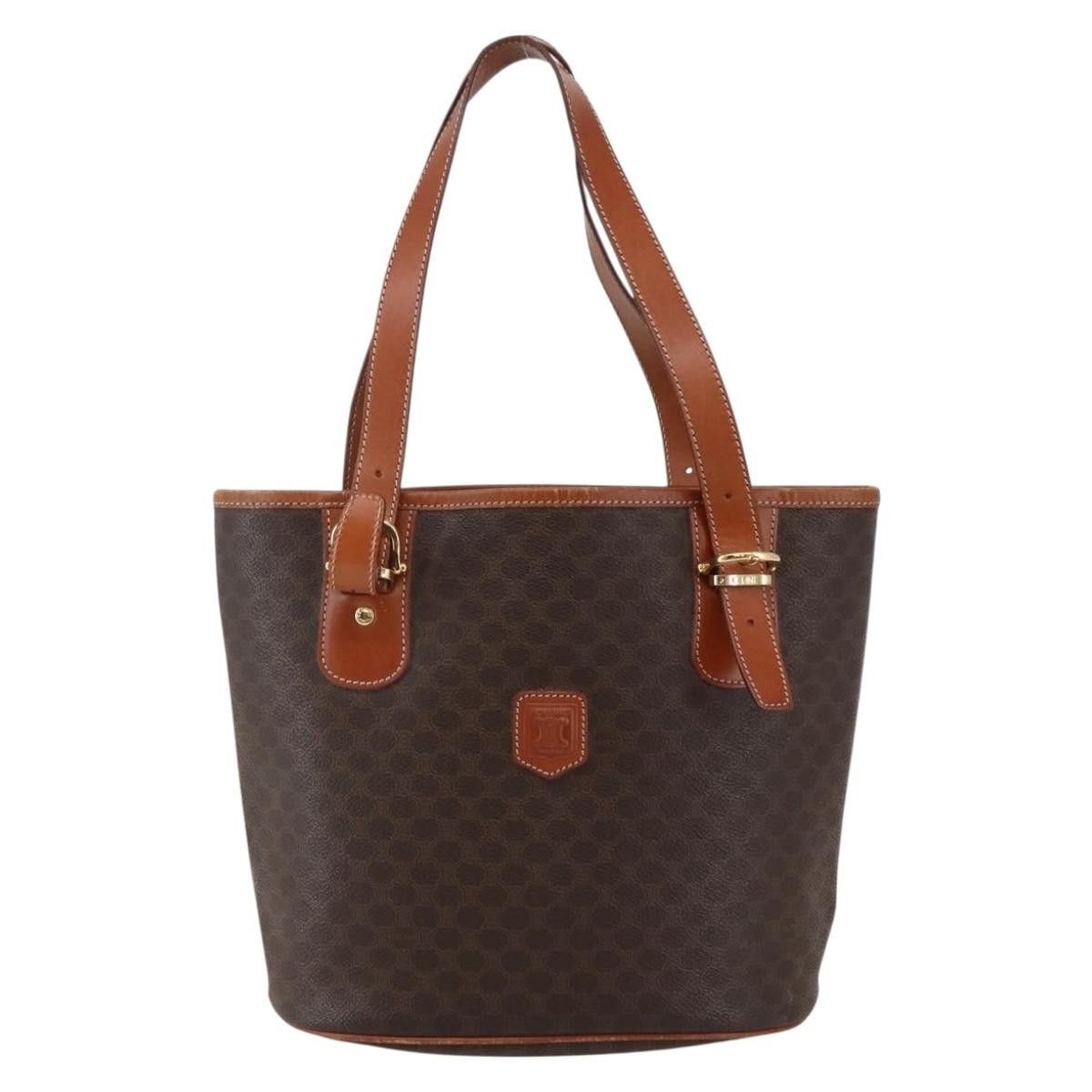 Celine Celine Vintage Macadam Shopper Tote Coated Canvas Size ONE SIZE - 18 Thumbnail