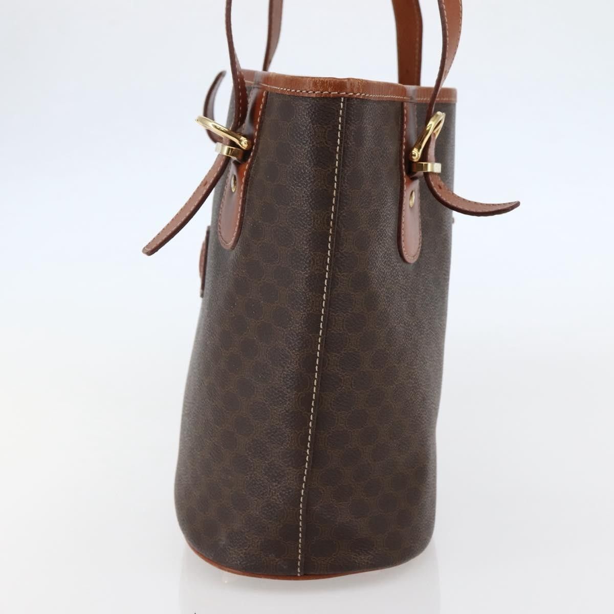 Celine Celine Vintage Macadam Shopper Tote Coated Canvas Size ONE SIZE - 4 Thumbnail