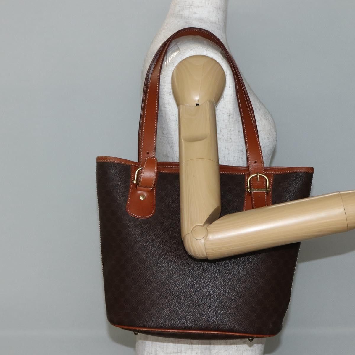 Celine Celine Vintage Macadam Shopper Tote Coated Canvas Size ONE SIZE - 14 Thumbnail
