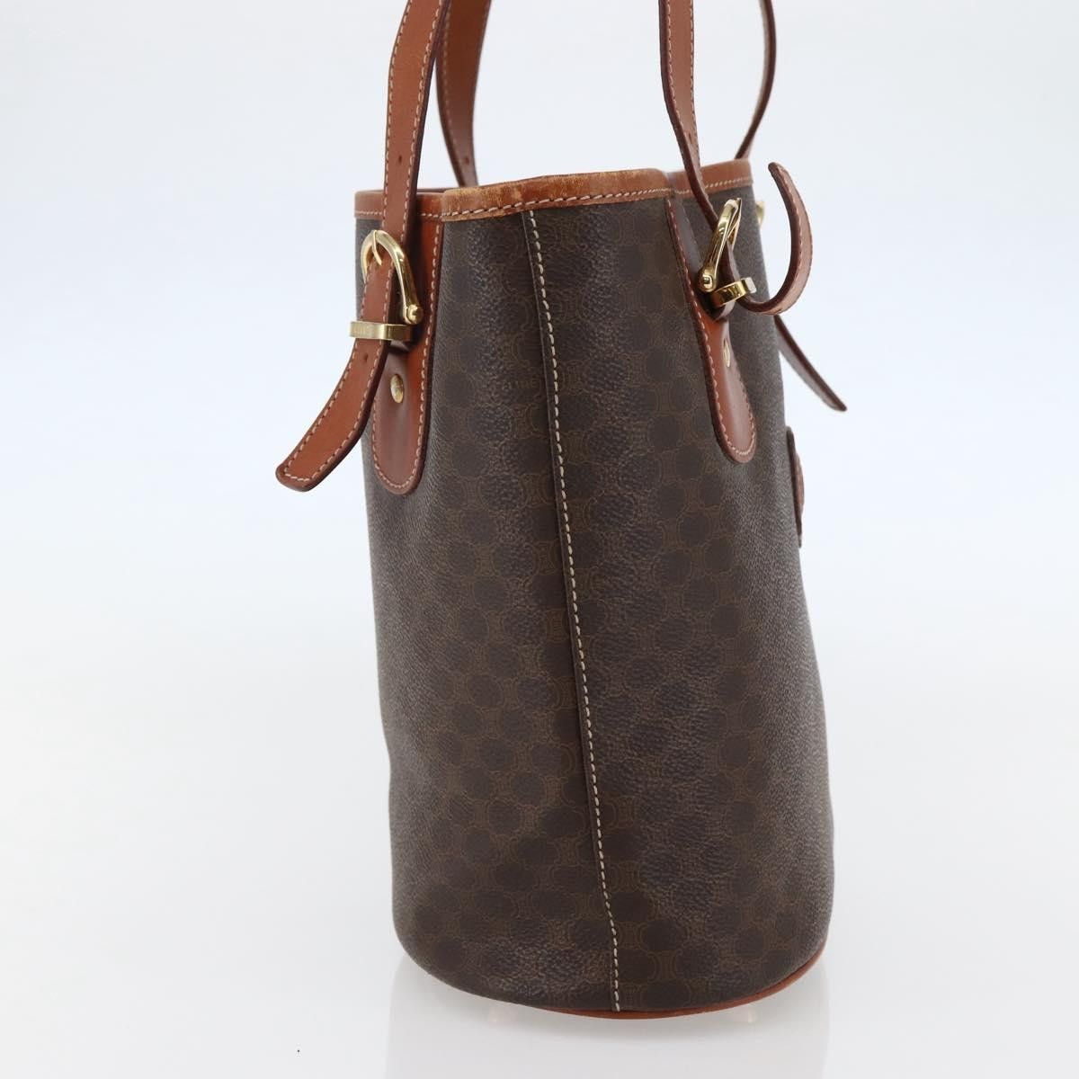 Celine Celine Vintage Macadam Shopper Tote Coated Canvas Size ONE SIZE - 3 Thumbnail