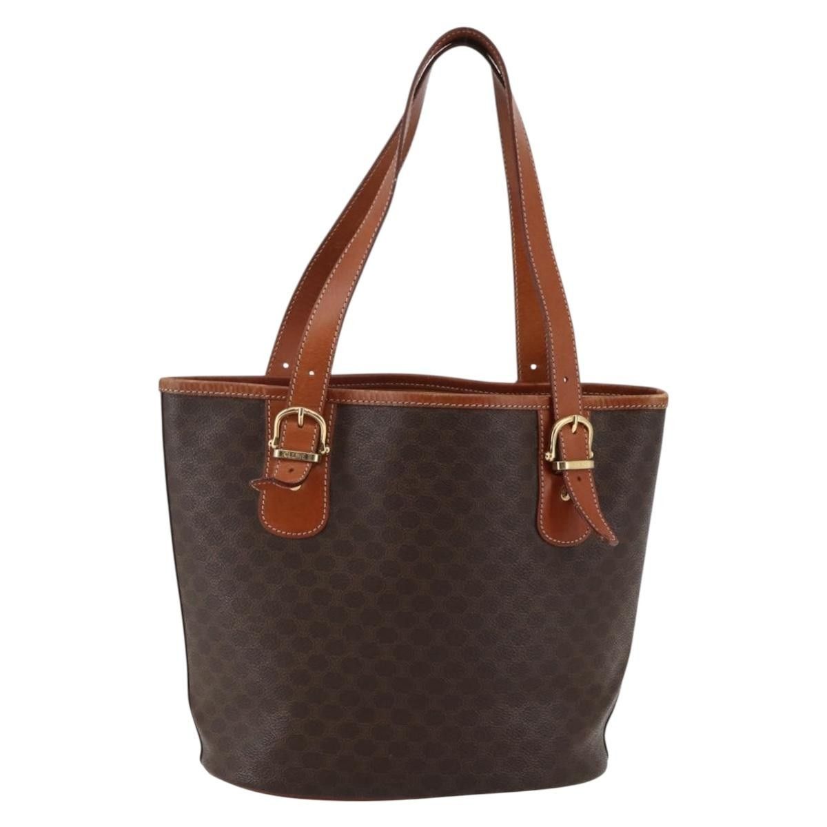 Celine Celine Vintage Macadam Shopper Tote Coated Canvas Size ONE SIZE - 2 Thumbnail