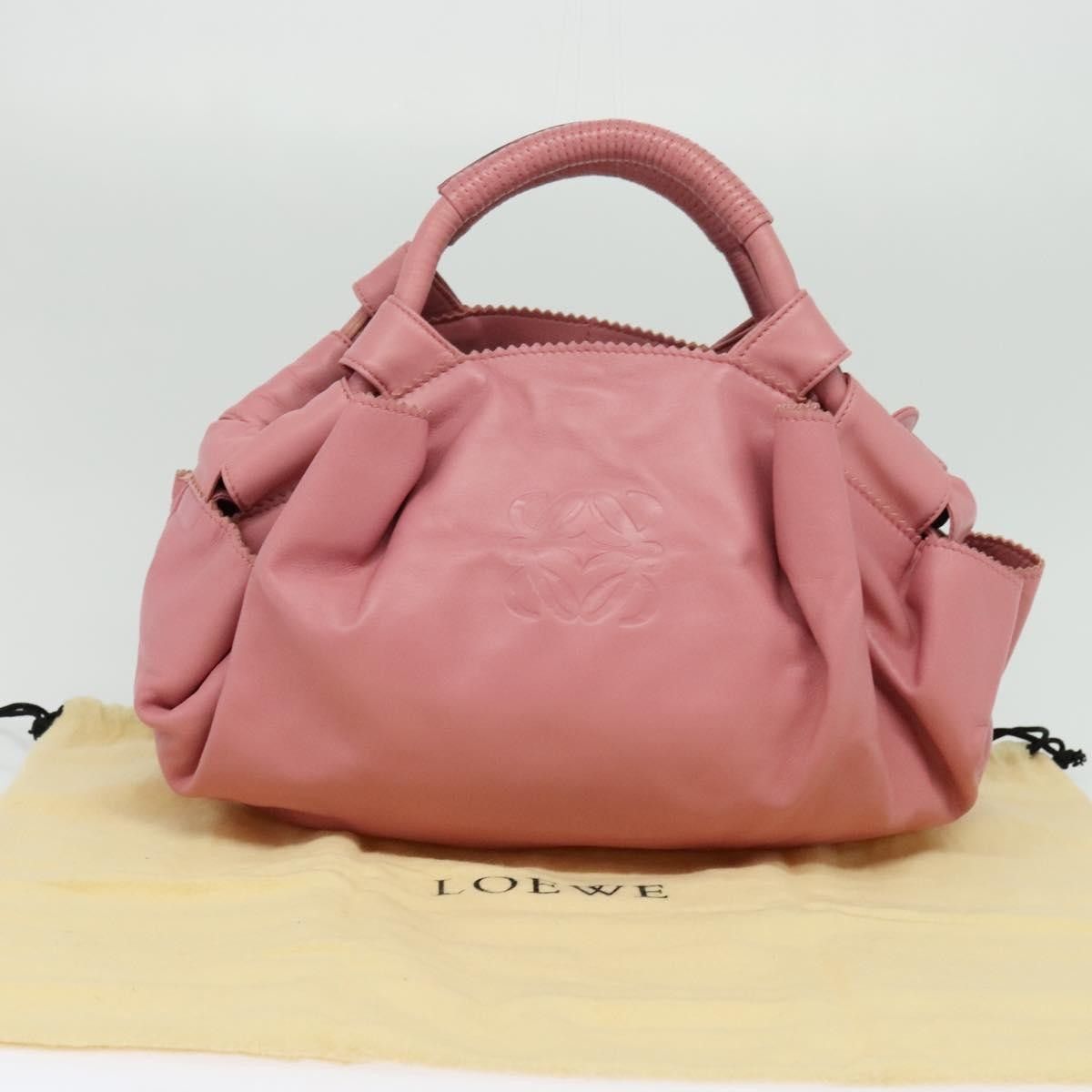 Loewe Loewe Anagram Logo Nappa Aire Hand Bag Leather Size ONE SIZE - 15 Thumbnail