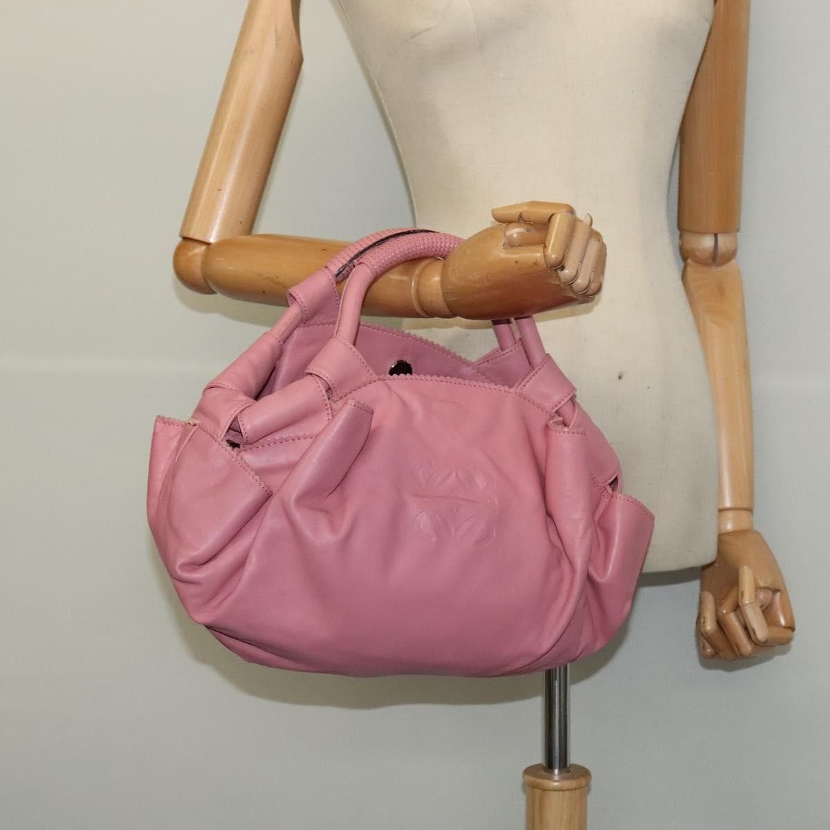 Loewe Loewe Anagram Logo Nappa Aire Hand Bag Leather Size ONE SIZE - 16 Thumbnail