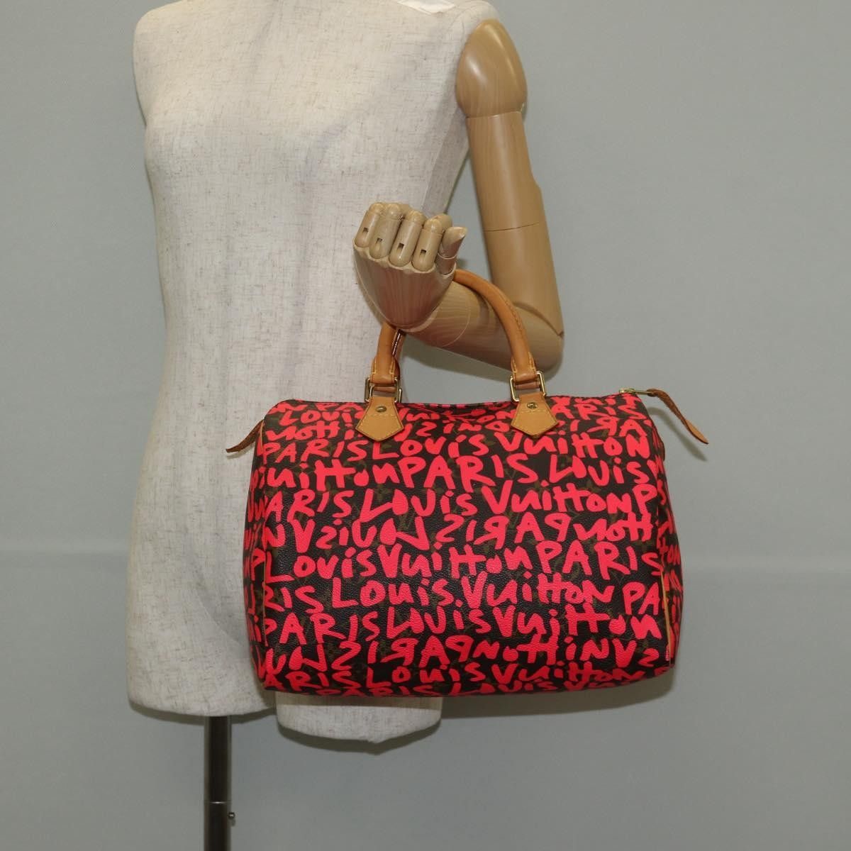 Louis Vuitton Louis Vuitton Speedy Handbag Limited Edition Monogram Graffiti Size ONE SIZE - 15 Thumbnail