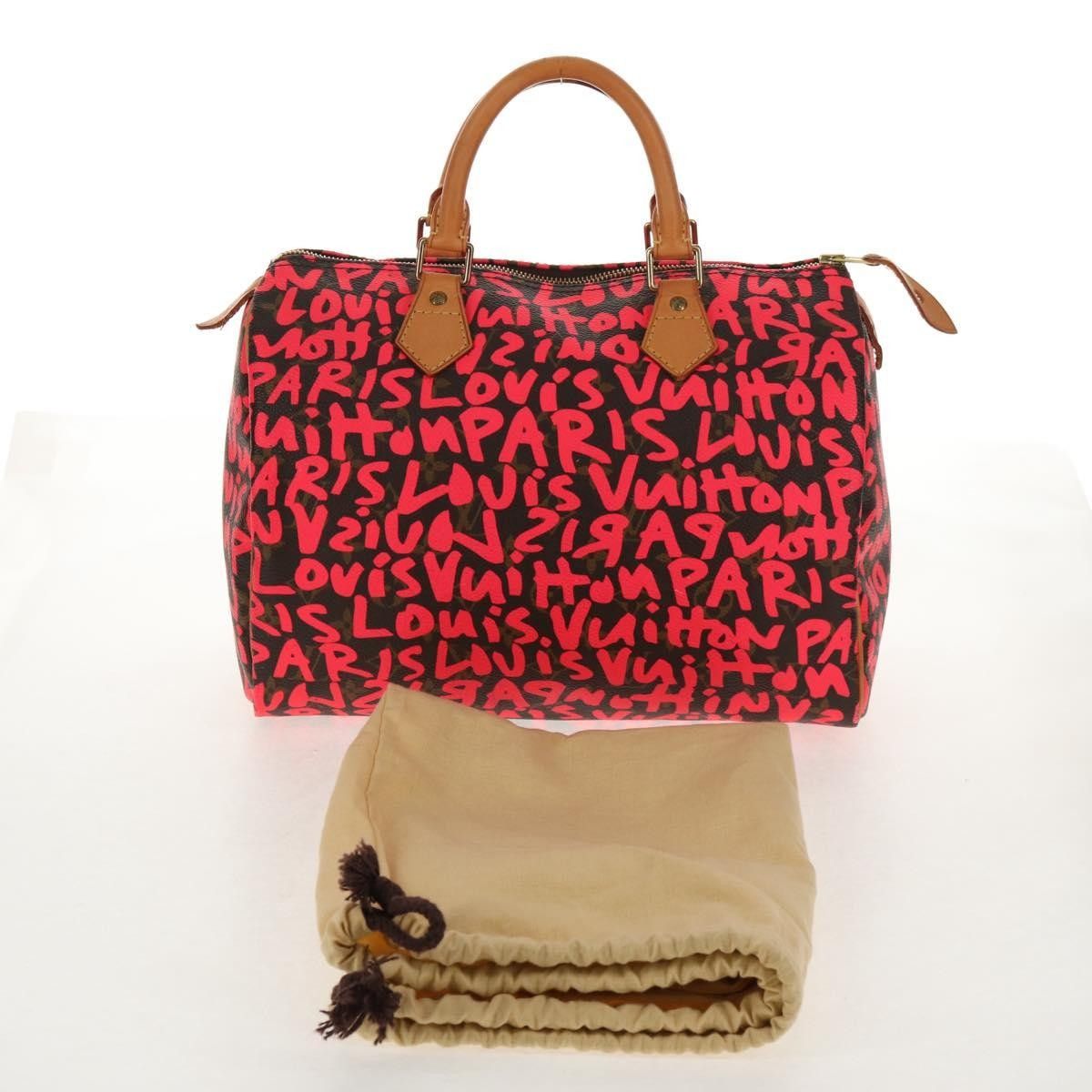 Louis Vuitton Louis Vuitton Speedy Handbag Limited Edition Monogram Graffiti Size ONE SIZE - 14 Thumbnail