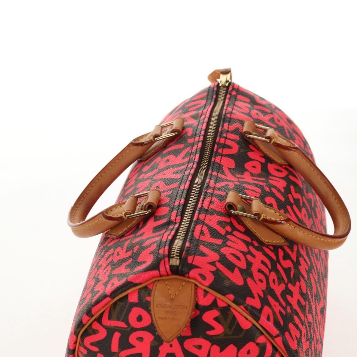 Louis Vuitton Louis Vuitton Speedy Handbag Limited Edition Monogram Graffiti Size ONE SIZE - 18 Thumbnail