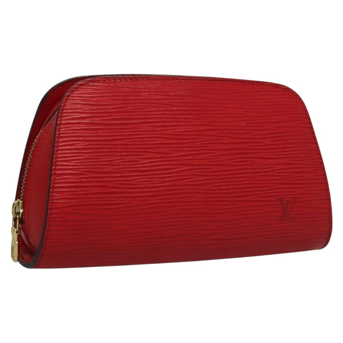 Louis Vuitton Louis Vuitton Dauphine Pochette Epi Leather Size ONE SIZE - 17 Thumbnail