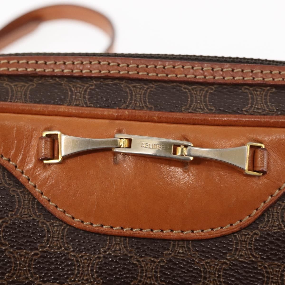 Celine Celine Macadam Shoulder Bag PVC Leather Size ONE SIZE - 13 Thumbnail