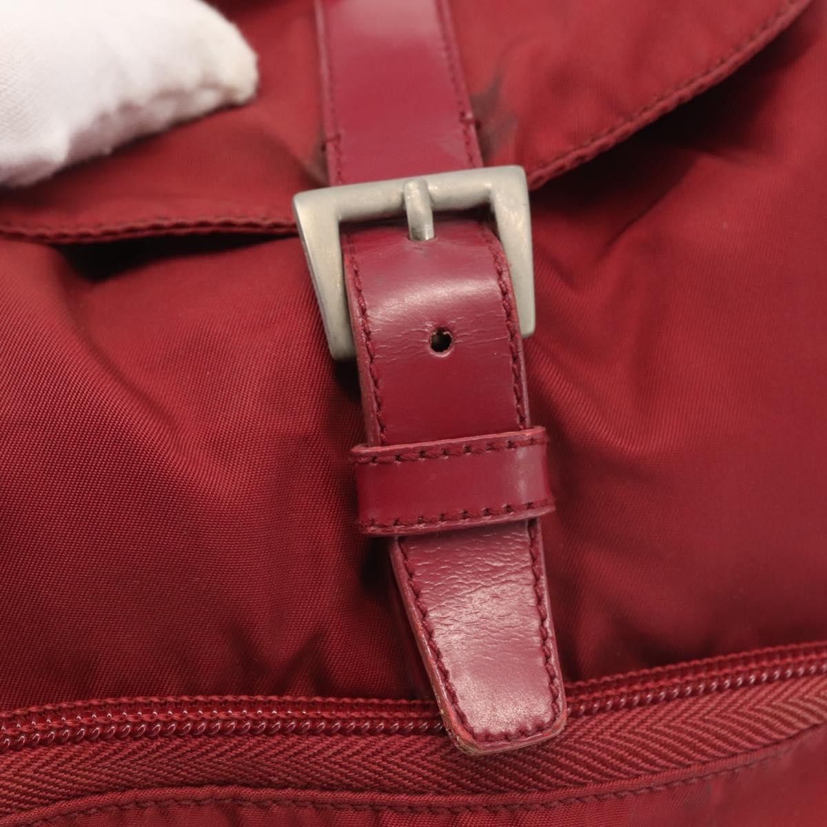Prada Prada Front Pocket Buckle Backpack Re-Nylon and Shearling Size ONE SIZE - 15 Thumbnail